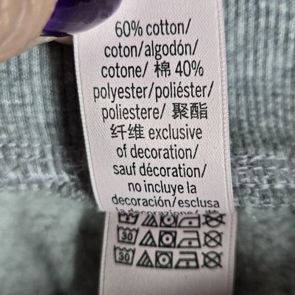 Victoria's Secret Pants Womens XS Gray Lace Up Corset Waist High Rise Joggers - Picture 6 of 11